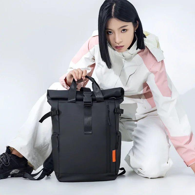 Unisex Fashionable Minimalist  - مراجعة Canvas Backpack Casual وسعره