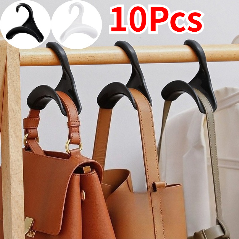 10Pcs Purse Hanger Hooks Bag R - مراجعة Backpack Insert Organizer وسعره