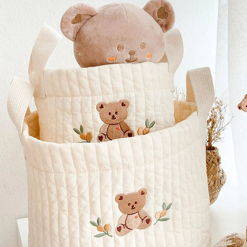 INS Baby Bags Cute Bear Embroi - مراجعة Backpack Diaper Bag وسعره