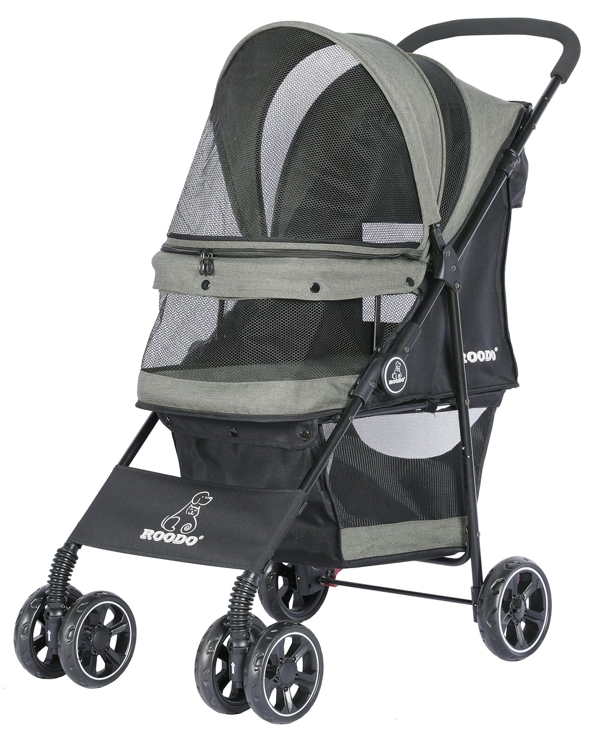 4 Wheel Dog Cat Pet Stroller,  - مراجعة Foldable Backpack Small وسعره