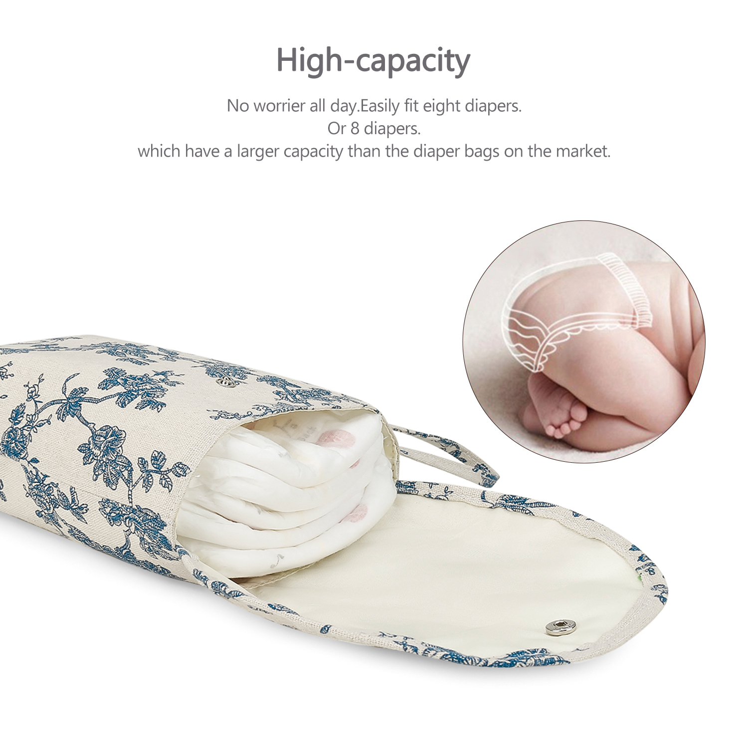 Baby Diaper Bag Reusable Mommy - مراجعة Backpack Diaper Bag وسعره