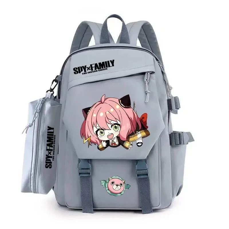 Chibi, 43x30x14cm, Spy x Famil - مراجعة School Backpack Teen وسعره