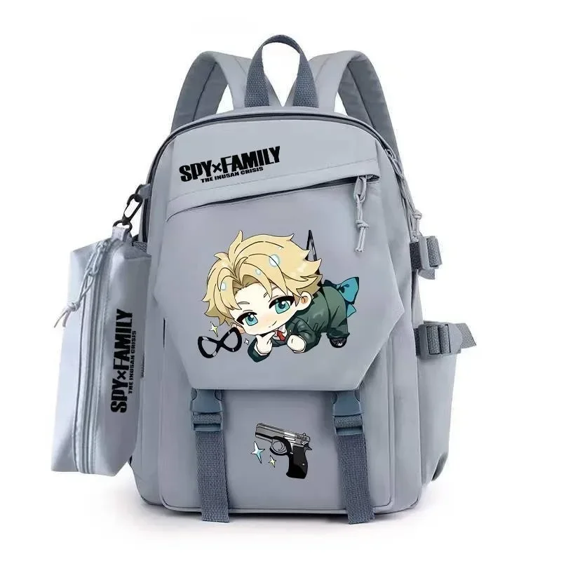 Chibi, 43x30x14cm, Spy x Famil - مراجعة School Backpack Teen وسعره