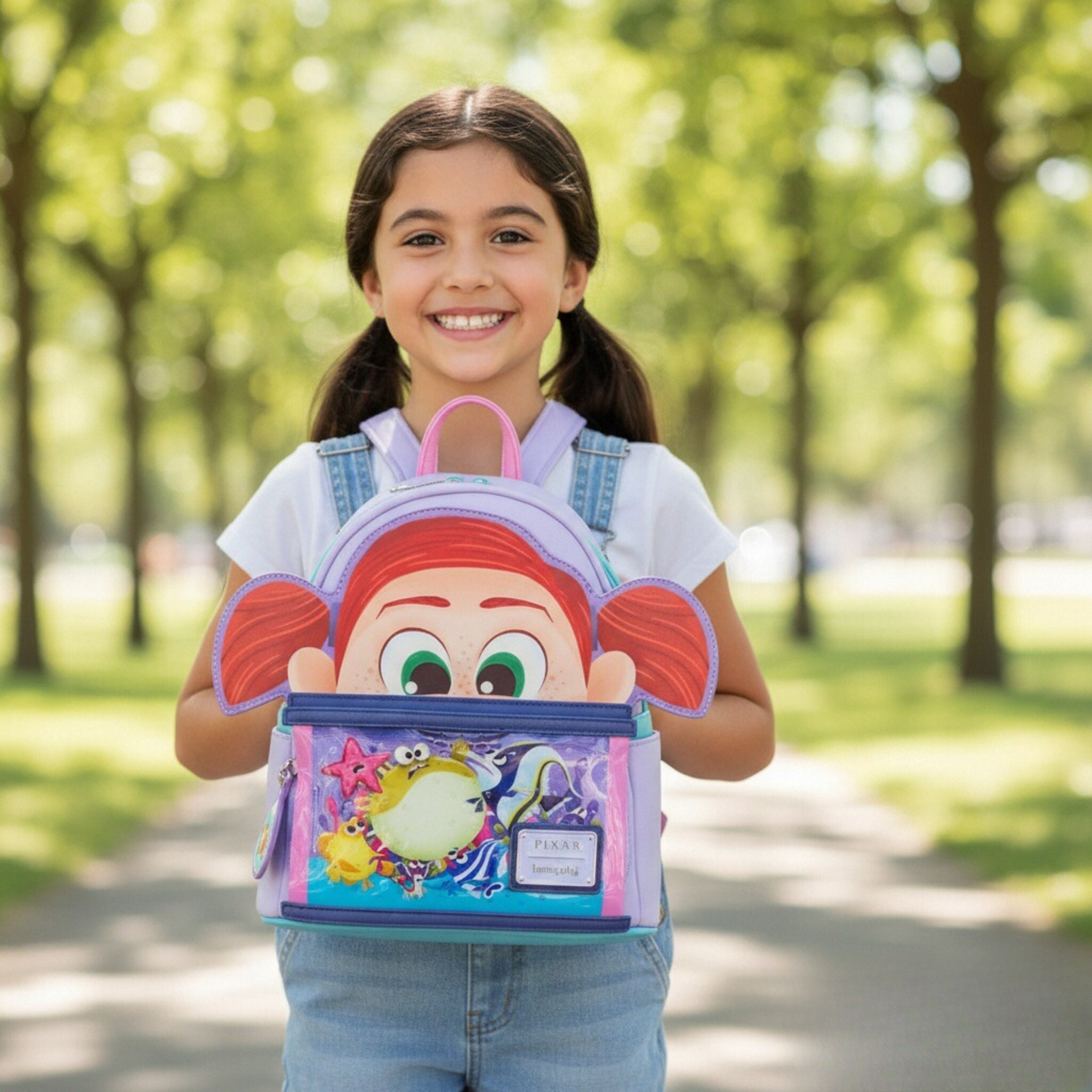 Moments Finding Nemo Darla Fis - مراجعة Fashion Backpack Women وسعره