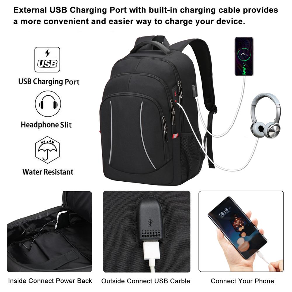 Men Multifuction Travel Laptop - مراجعة Laptop Backpack 15.6 وسعره