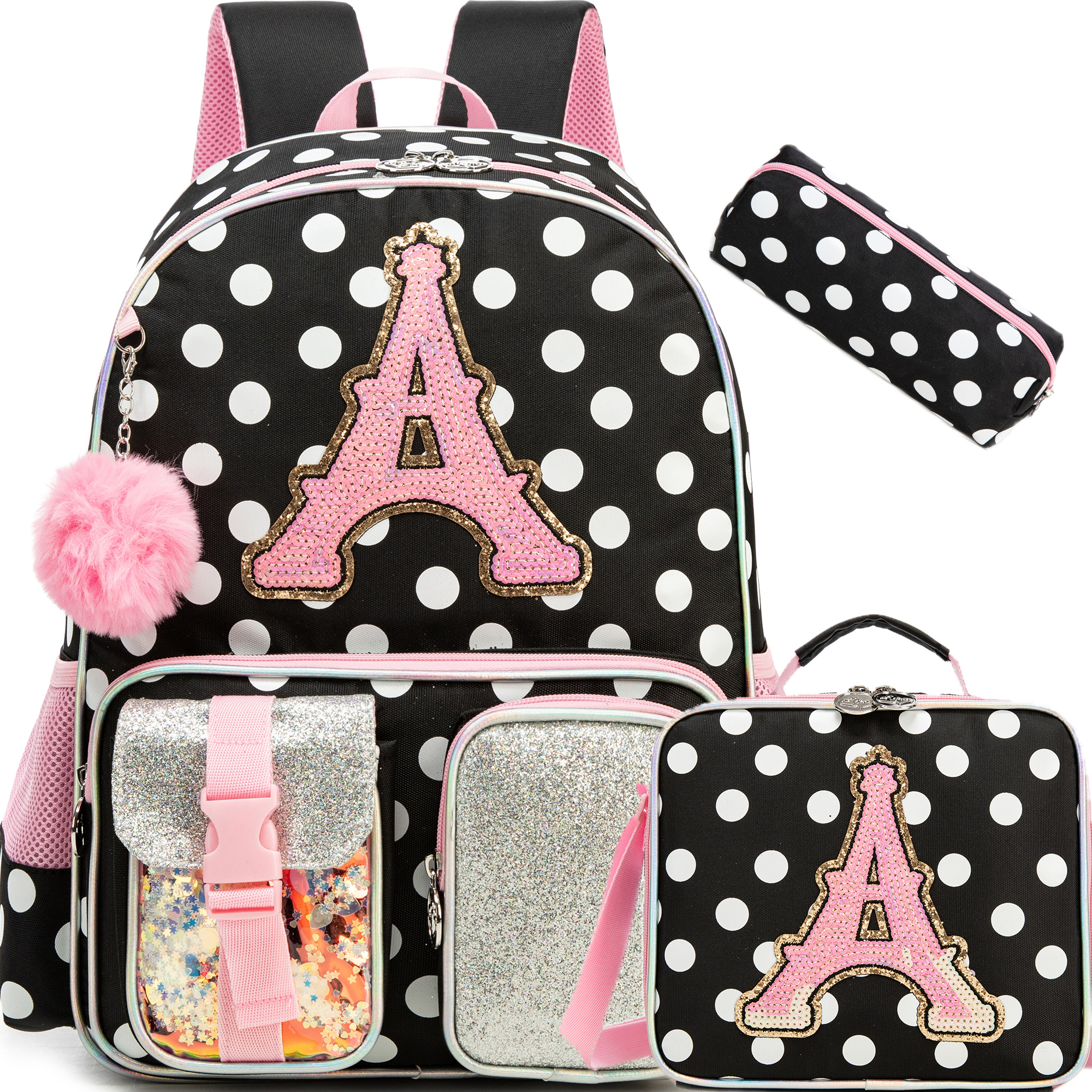 Backpack for Girls Letter Back - مراجعة School Backpack Teen وسعره