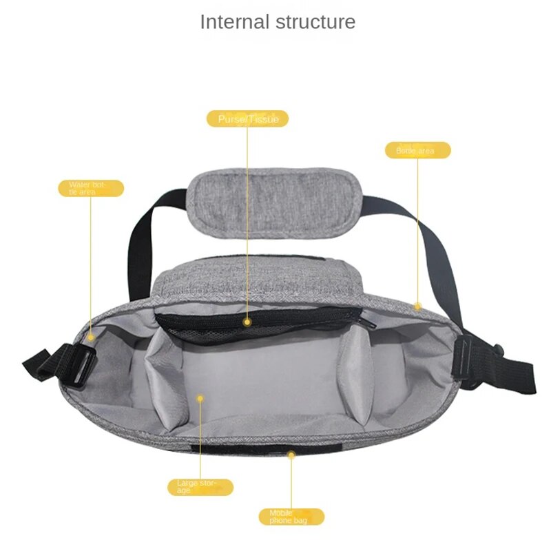 Baby Stroller Hanging Bags Mom - مراجعة Backpack Diaper Bag وسعره