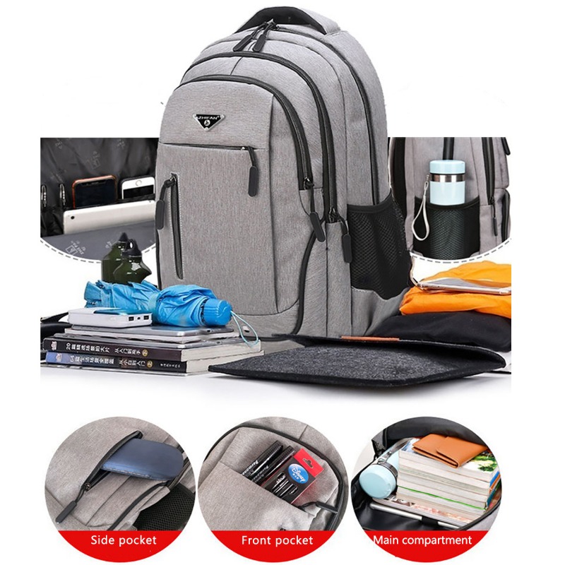 Large Capacity Backpack Men La - مراجعة School Backpack Teen وسعره