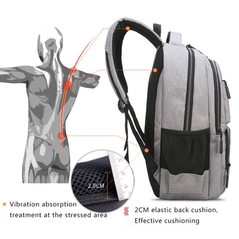Large Capacity Backpack Men La - مراجعة School Backpack Teen وسعره