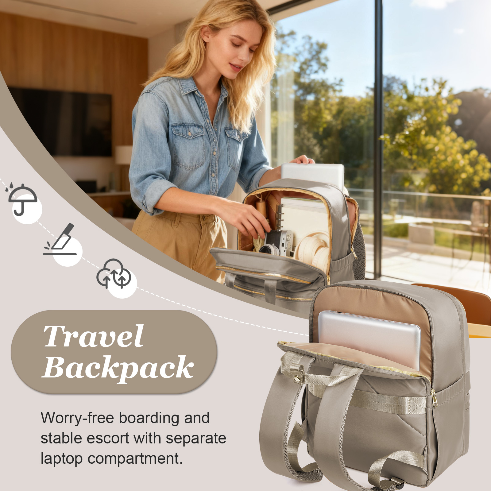 Ryanair 40x30x20 Travel Backpa - مراجعة Fashion Backpack Women وسعره