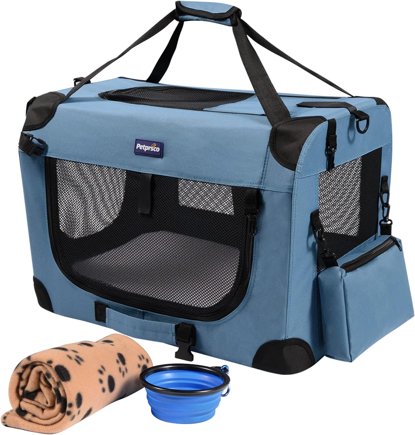 Portable Collapsible Dog Crate - مراجعة Foldable Backpack Small وسعره