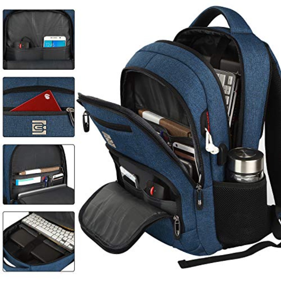 Backpack, Business Travel Anti - مراجعة Travel Backpack Anti Theft وسعره
