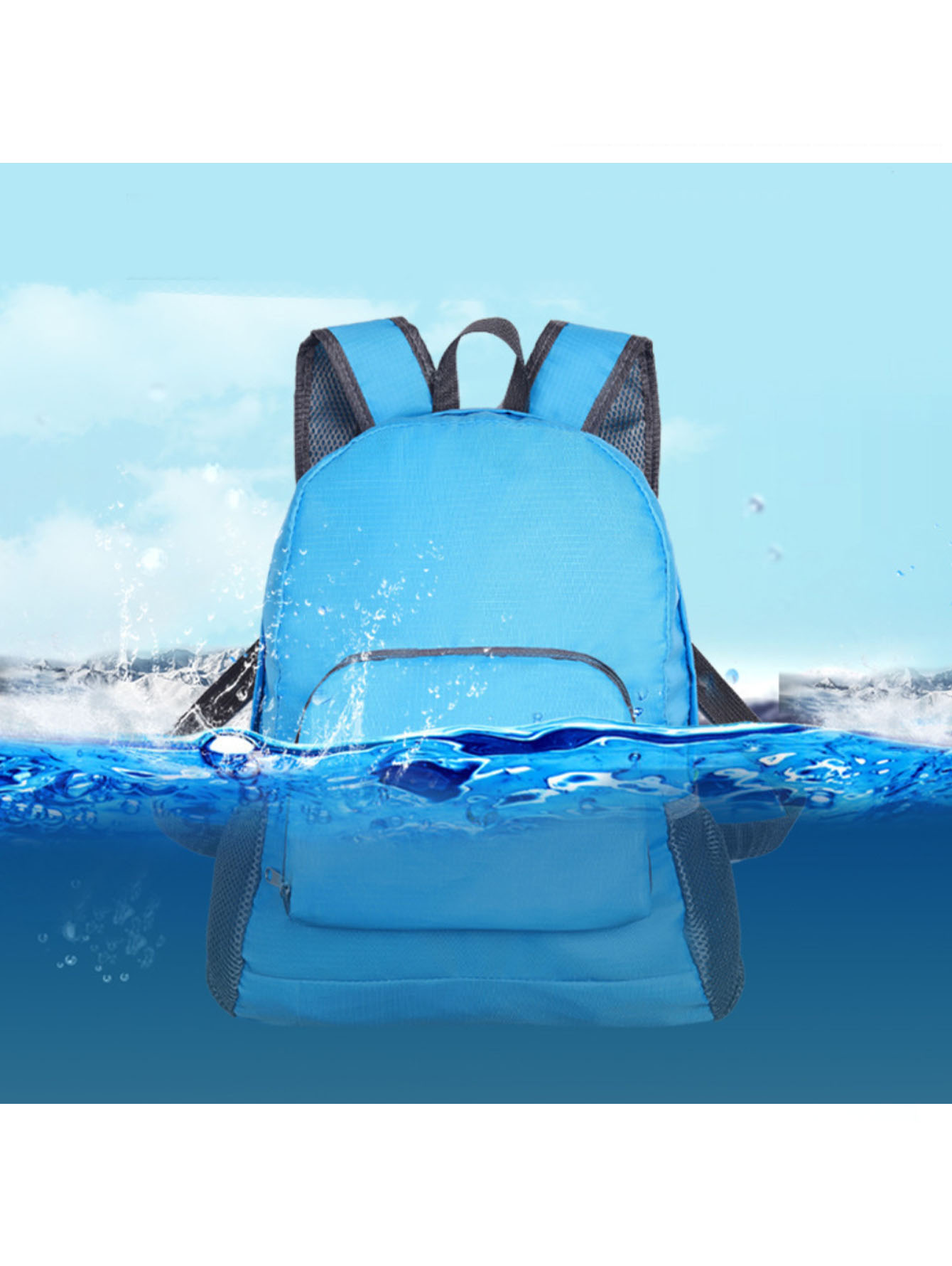 Foldable travel bag, lightweig - مراجعة Foldable Backpack Small وسعره