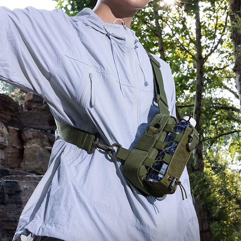 Outdoor Water Bottle Waist Bag - مراجعة Hydration Pack Outdoor وسعره