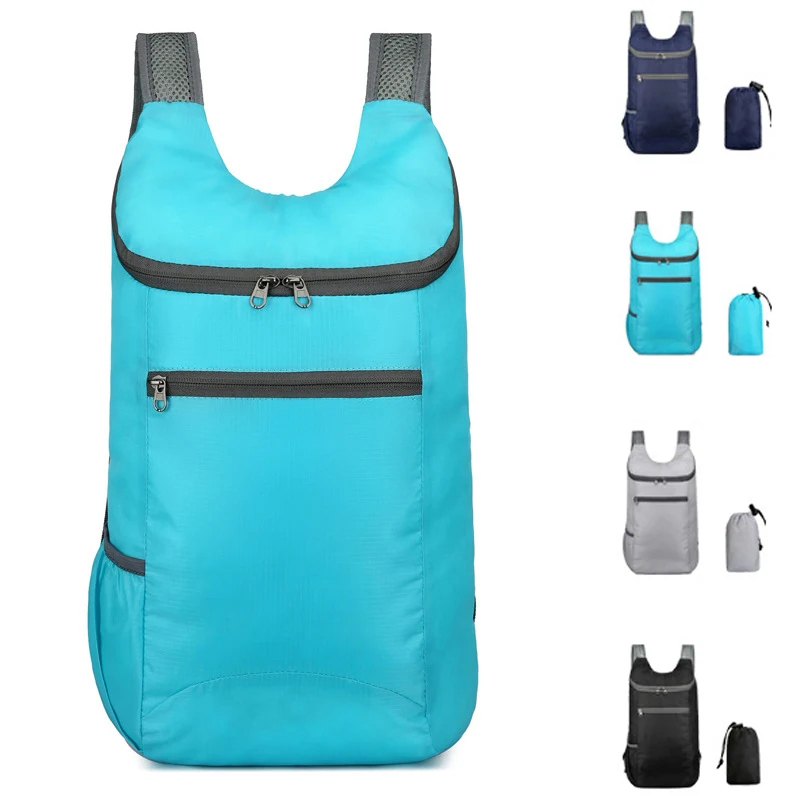 Men's and Women's Outdoor Spor - مراجعة Foldable Backpack Small وسعره