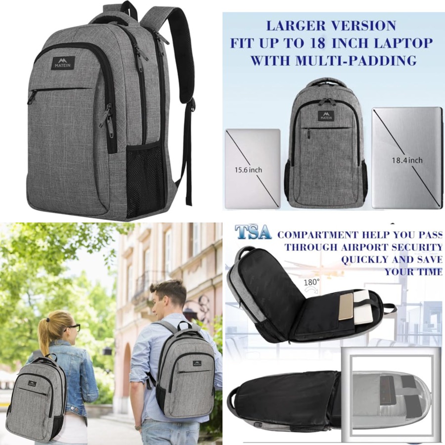 Extra Large.4 Laptop Backpack, - مراجعة Travel Backpack Anti Theft وسعره