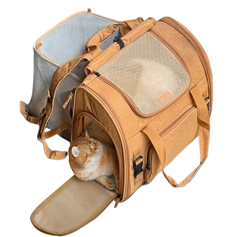 Portable cat bag, expandable l - مراجعة Foldable Backpack Small وسعره