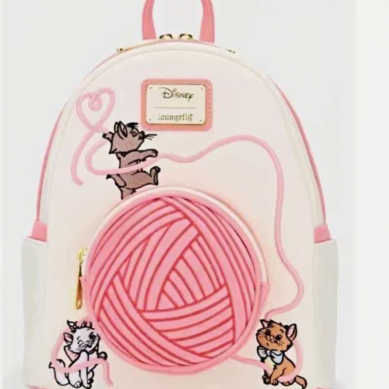 The Aristocats Marie Floral Al - مراجعة Mini Backpack Purse وسعره