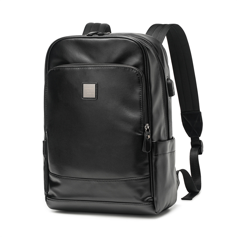 Man's PU Leather Backpack Exec - مراجعة Leather Backpack Vintage وسعره