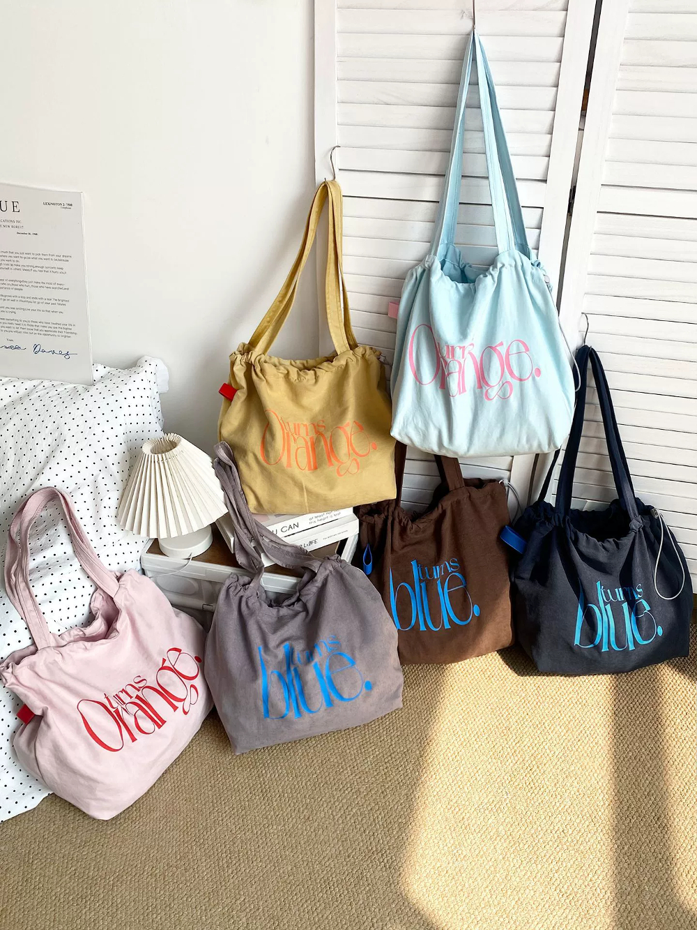 New Fashionable Simple Letters - مراجعة Drawstring Gym Bag وسعره