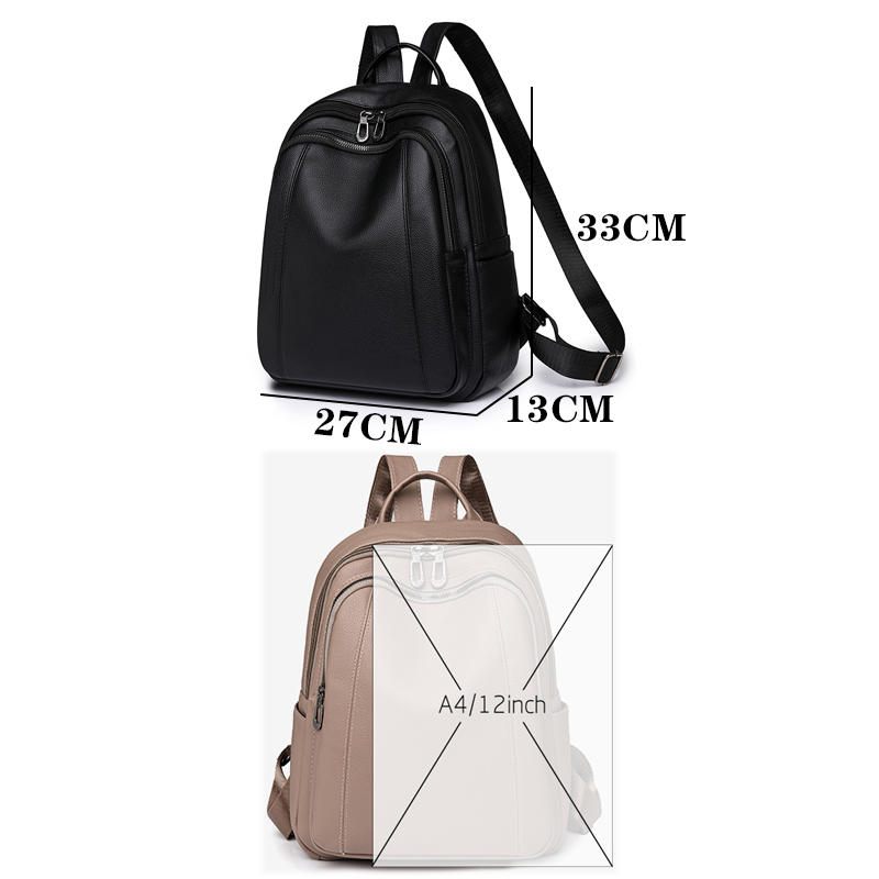 High Quality Leather Backpack  - مراجعة Leather Backpack Vintage وسعره