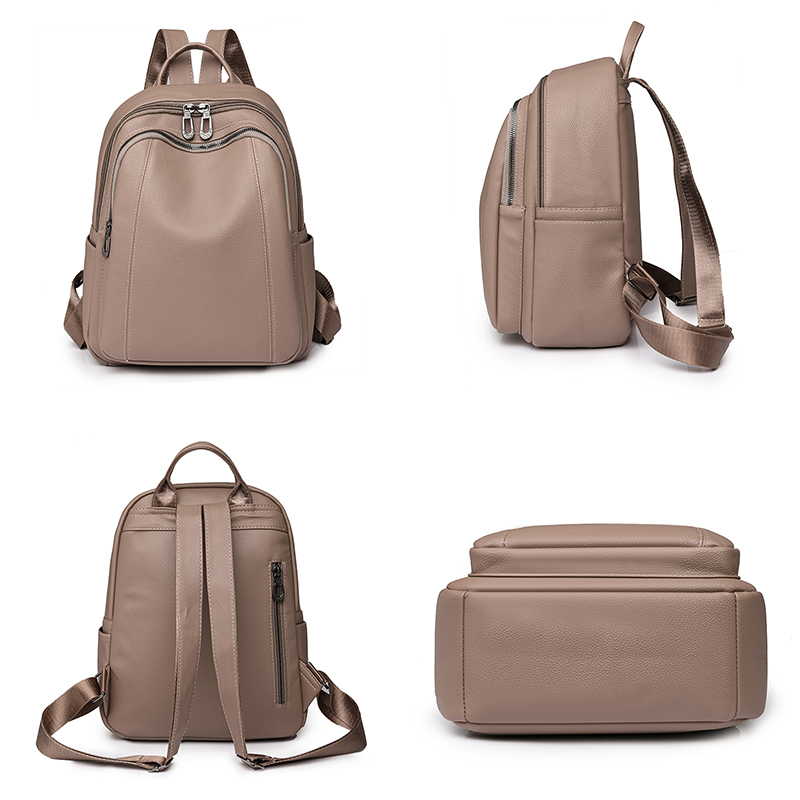 High Quality Leather Backpack  - مراجعة Leather Backpack Vintage وسعره