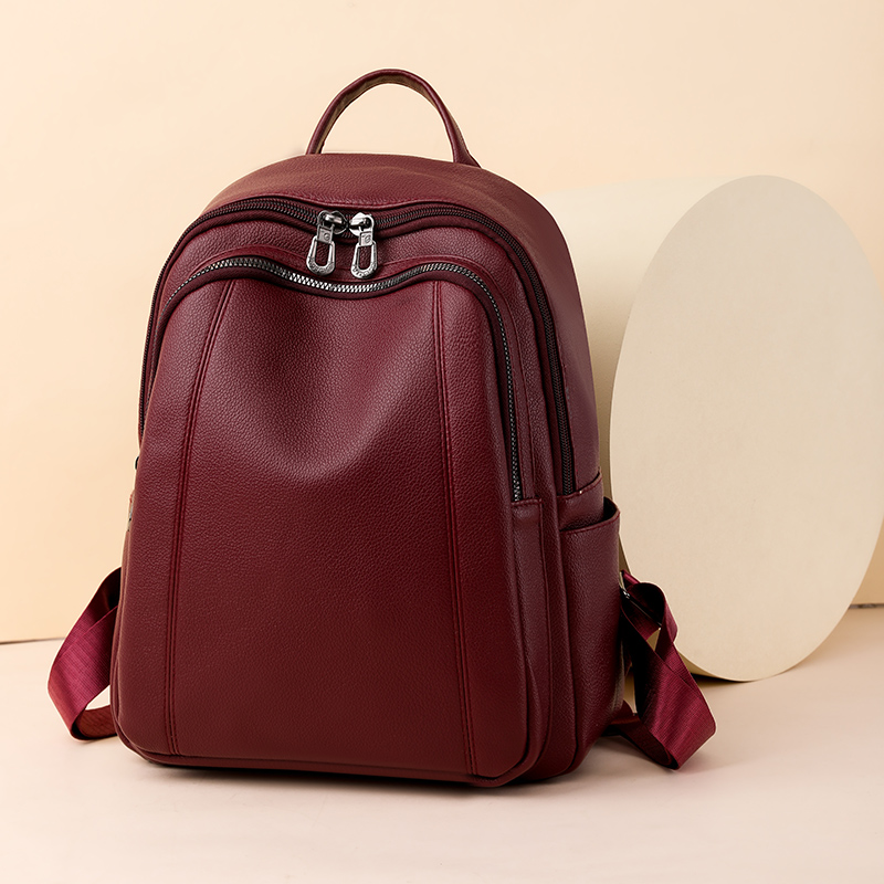 High Quality Leather Backpack  - مراجعة Leather Backpack Vintage وسعره