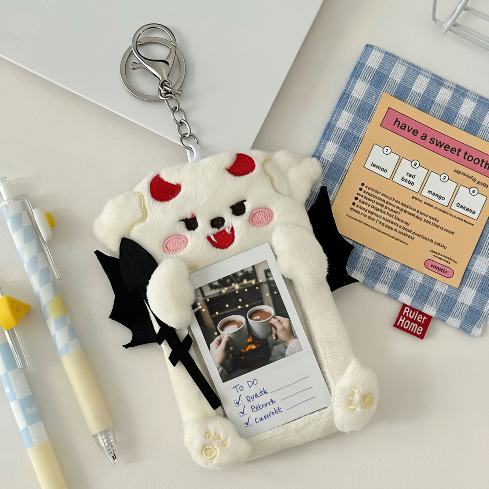 Plush Angel Devil Keychain Cut - مراجعة Fashion Backpack Women وسعره