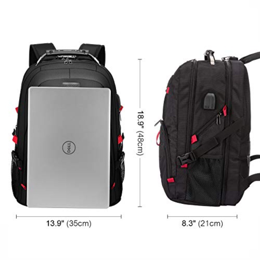 Laptop Backpack for Men Women, - مراجعة Travel Backpack Anti Theft وسعره