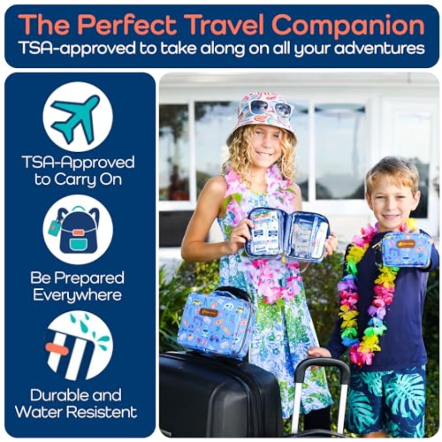 KeepGoing Travel First Aid Kit - مراجعة Mini Backpack Purse وسعره