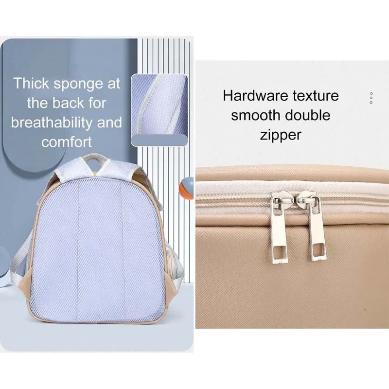 Portable Transparent Pet Backp - مراجعة Foldable Backpack Small وسعره