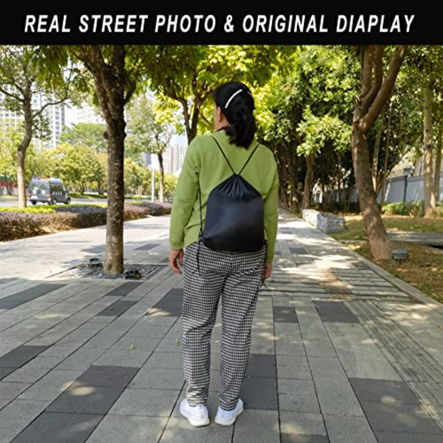 100 Pack Drawstring Backpack B - مراجعة Drawstring Gym Bag وسعره