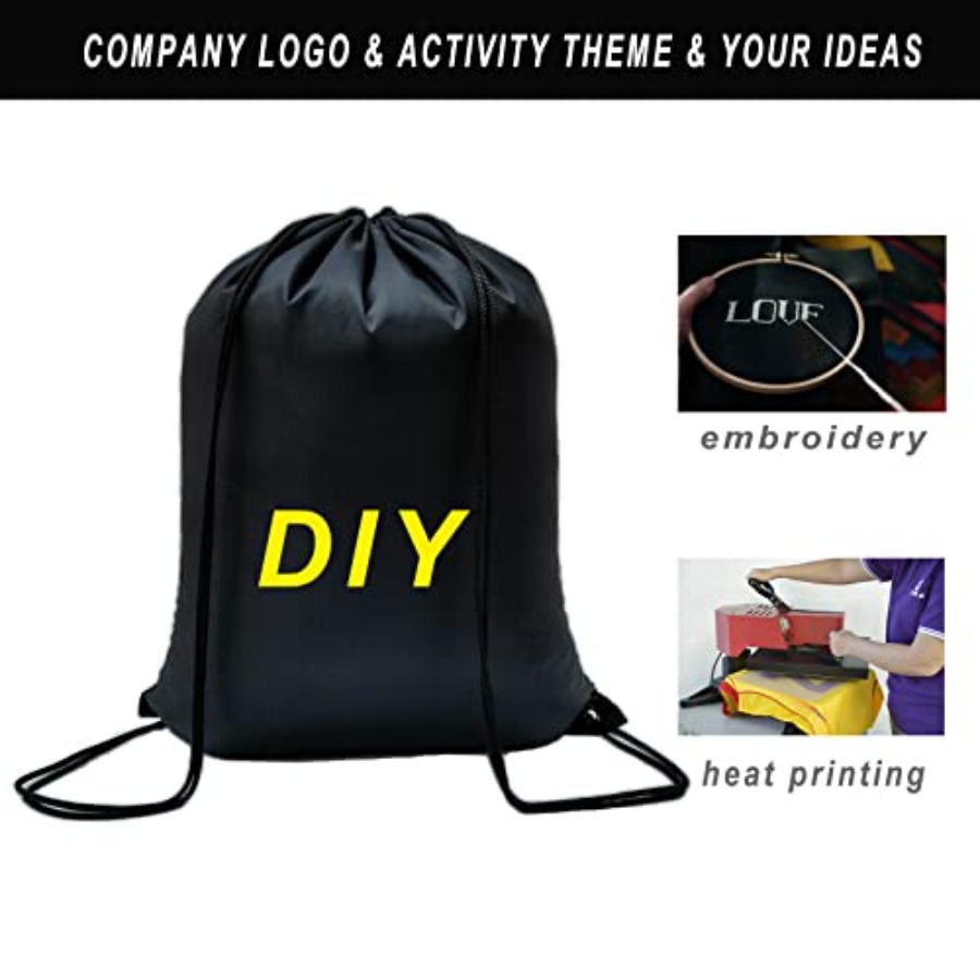 100 Pack Drawstring Backpack B - مراجعة Drawstring Gym Bag وسعره