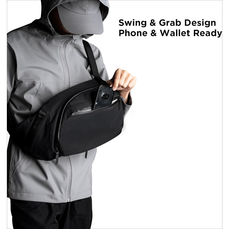Right Shoulder Chest bag  7.5L - مراجعة Sling Backpack Shoulder وسعره