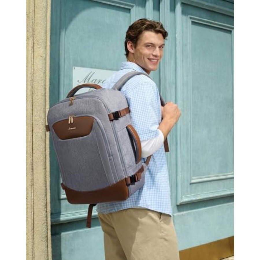 40L Travel Backpack for Women  - مراجعة Laptop Backpack 15.6 وسعره