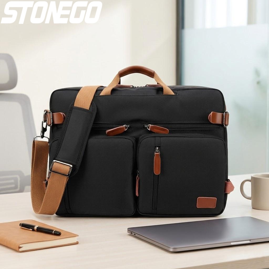 Men's 15.6-17.3 Inch Convertib - مراجعة Laptop Backpack 15.6 وسعره