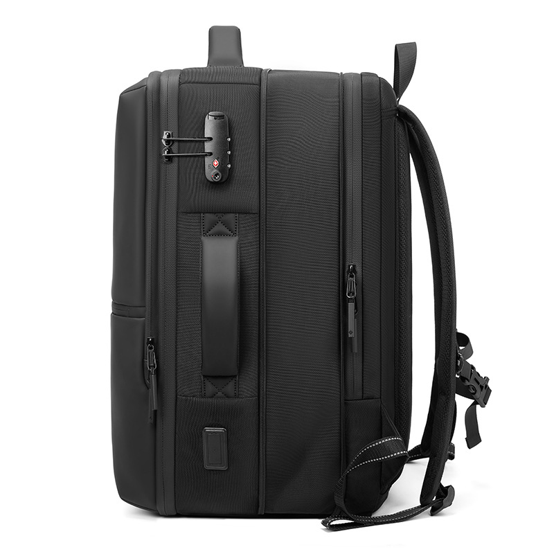Waterproof Expandable Travel B - مراجعة Business Backpack Brief وسعره