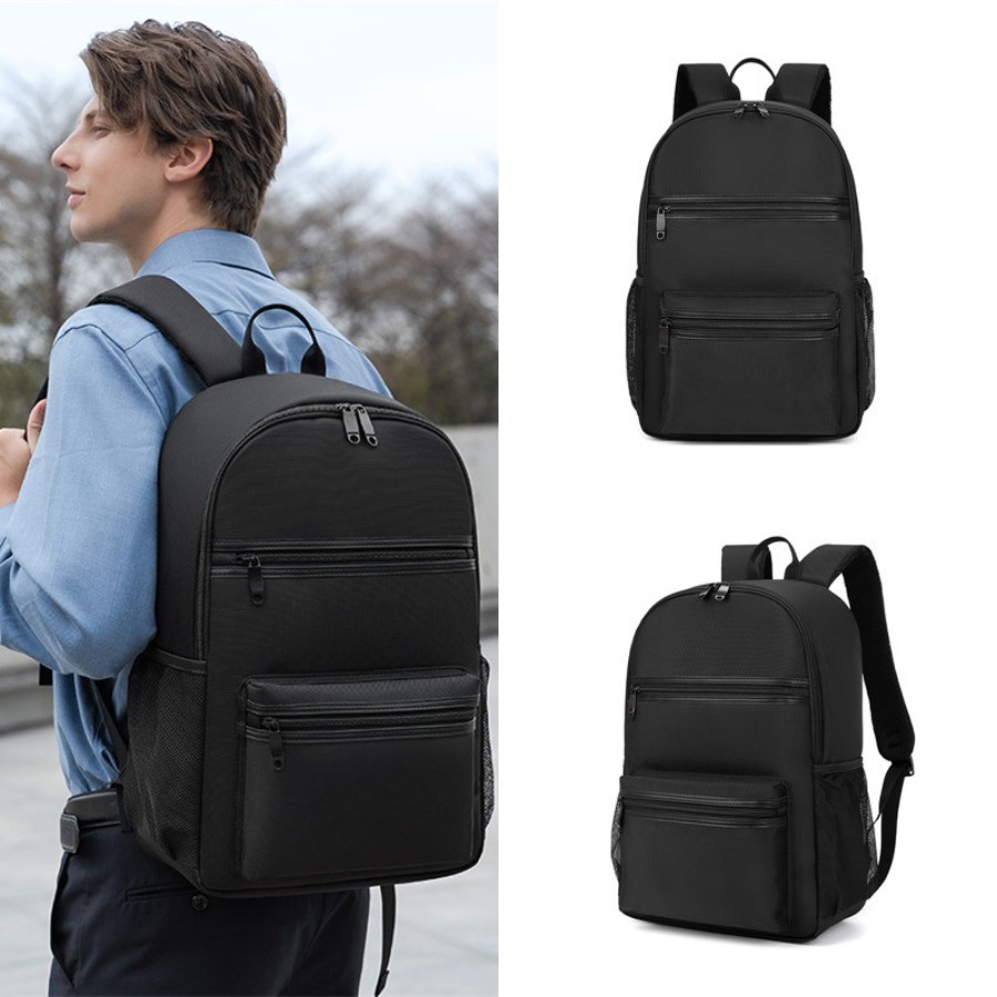 【New Arrival】Minimalist Black  - مراجعة School Backpack Teen وسعره