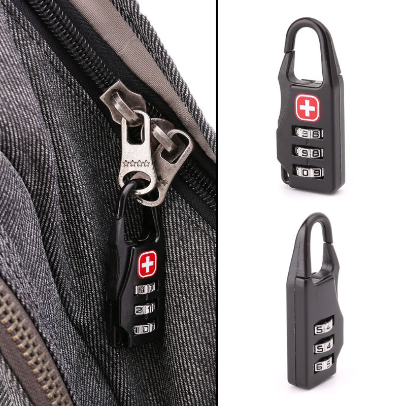 Mini Lock Outdoor small locks  - مراجعة Backpack Lock Combo وسعره