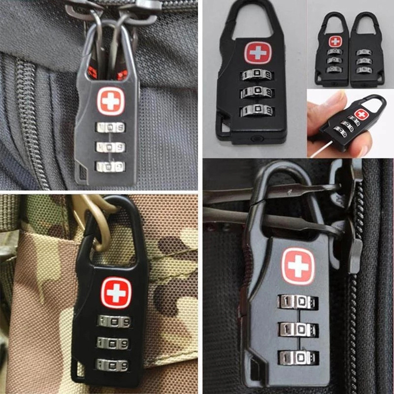 Mini Lock Outdoor small locks  - مراجعة Backpack Lock Combo وسعره