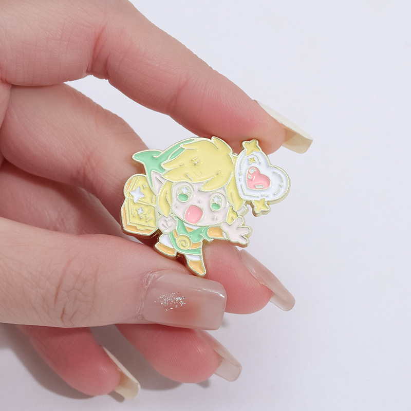 Adventure Game Badges Enamel P - مراجعة Fashion Backpack Women وسعره