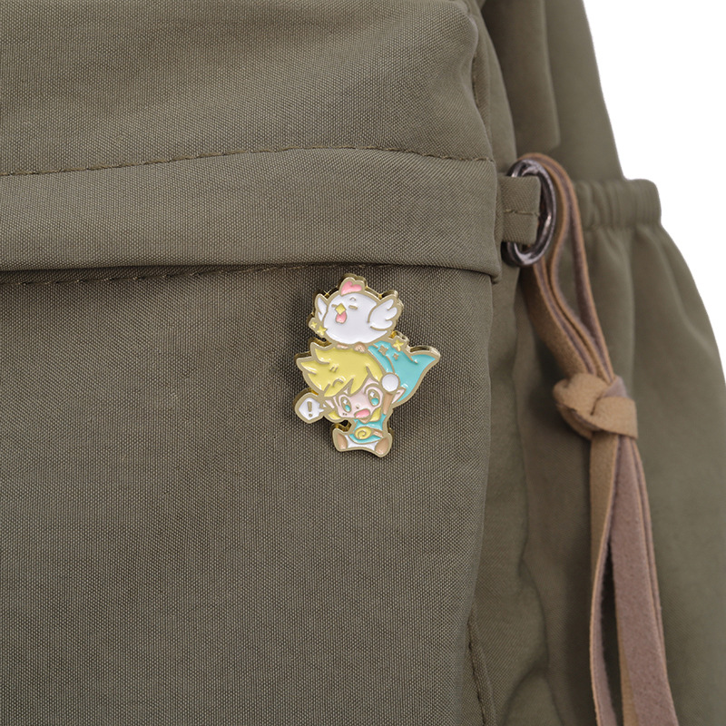 Adventure Game Badges Enamel P - مراجعة Fashion Backpack Women وسعره