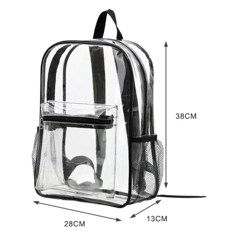 Transparent PVC Backpack Outdo - مراجعة Fashion Backpack Women وسعره