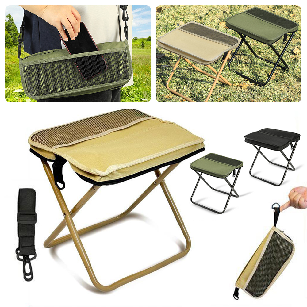 Foldable Backpack Stool Portab - مراجعة Foldable Backpack Small وسعره