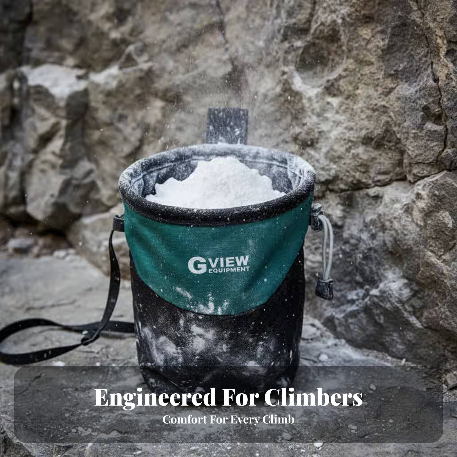 Rock Climbing Chalk Bag Drawst - مراجعة Drawstring Gym Bag وسعره