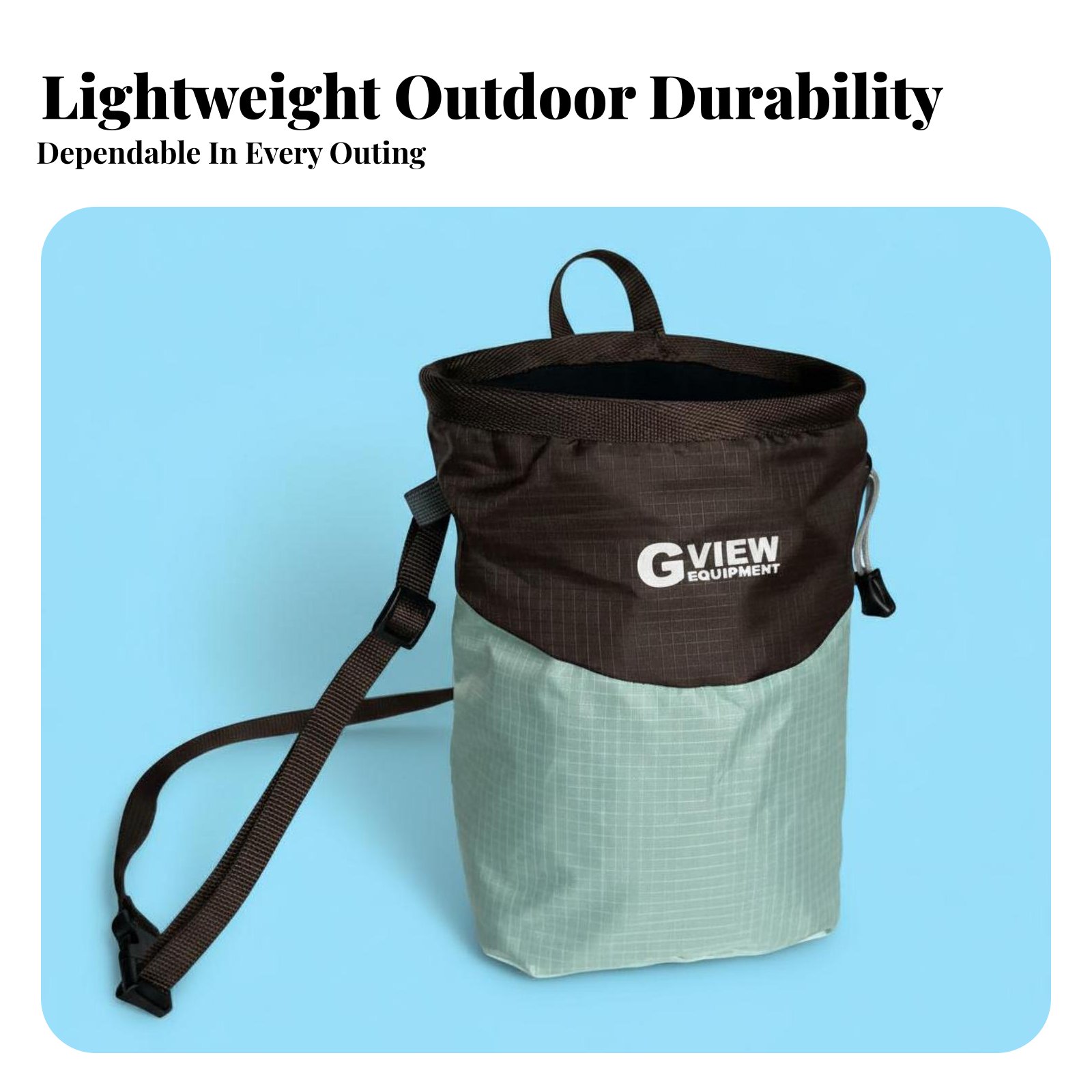 Rock Climbing Chalk Bag Drawst - مراجعة Drawstring Gym Bag وسعره