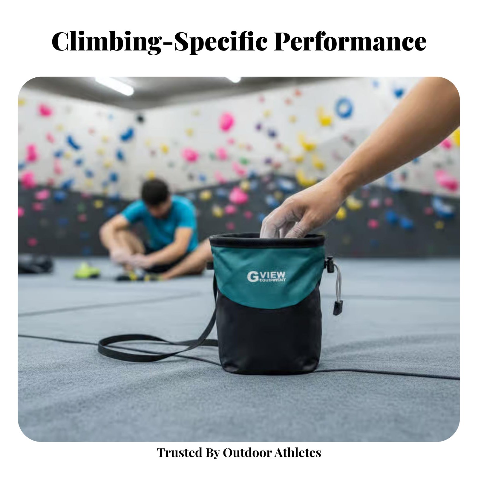 Rock Climbing Chalk Bag Drawst - مراجعة Drawstring Gym Bag وسعره