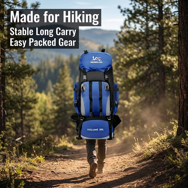90-liter waterproof hiking bac - مراجعة Urban Backpack Tactical وسعره