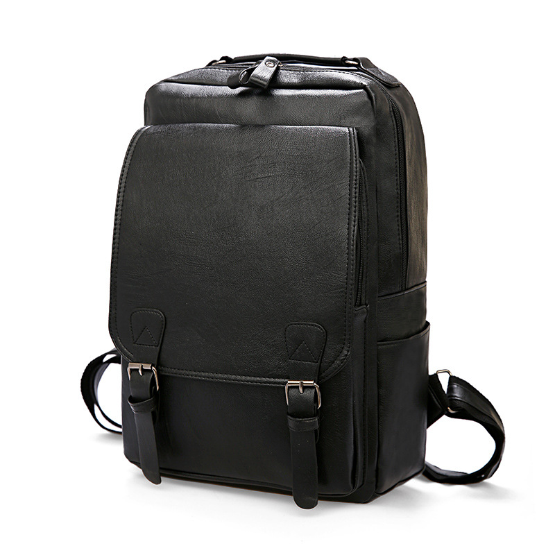 New Arrival PU Leather Backpac - مراجعة Business Backpack Brief وسعره