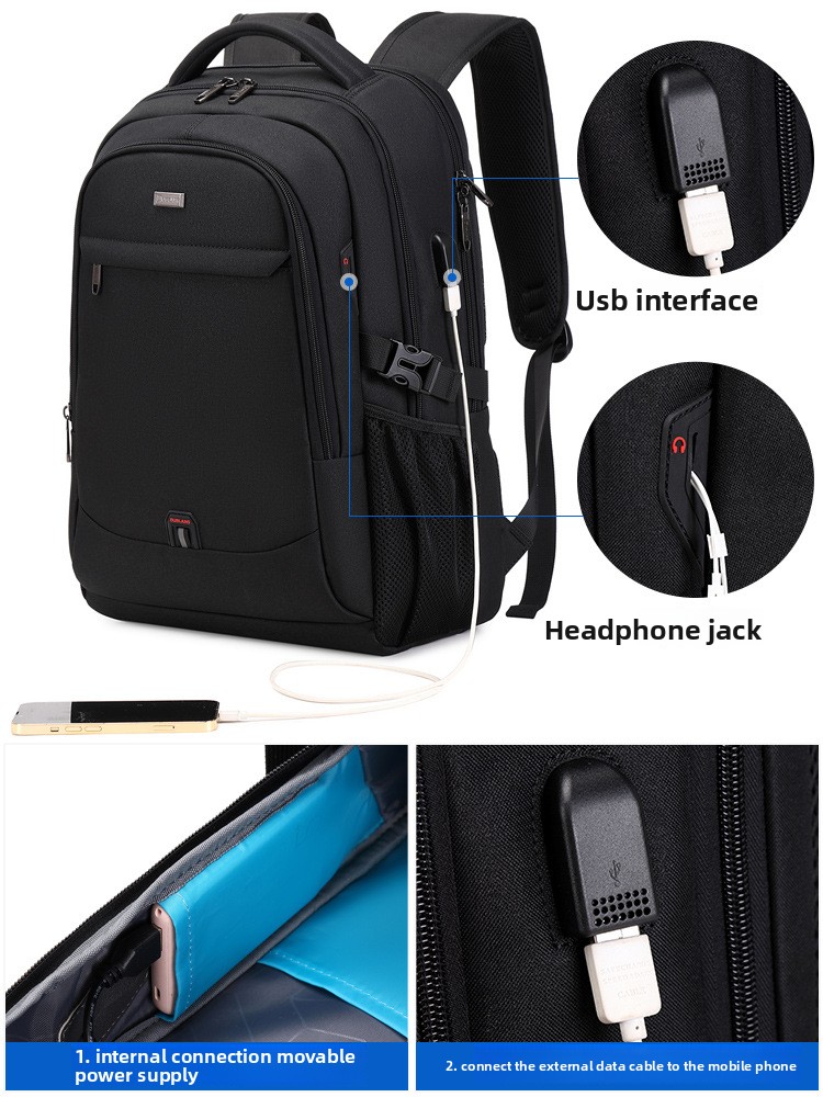New Customizable Logo Backpack - مراجعة Business Backpack Brief وسعره